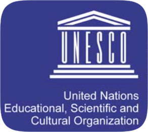 UNESCO logo- United Nations Educational. Scientific and Cultural Organization